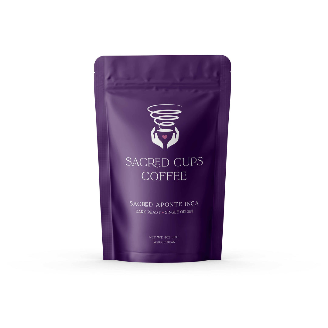 Aponte Inga Dark Roast Whole Bean 4oz Bag Aponte Inga Dark Roast Whole Bean 4oz Bag