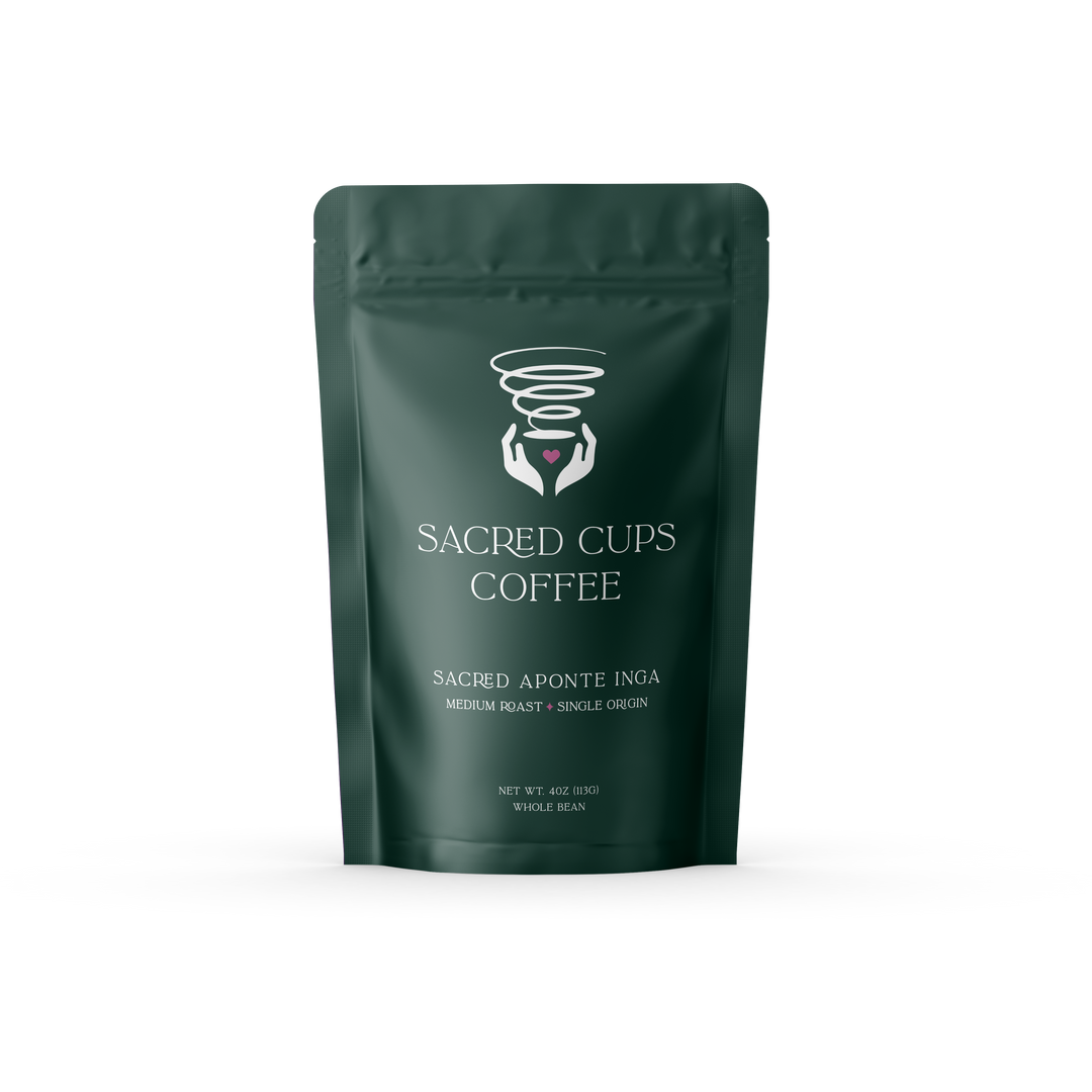 Aponte Inga Medium Roast Whole Bean 4oz Bag Aponte Inga Medium Roast Whole Bean 4oz Bag