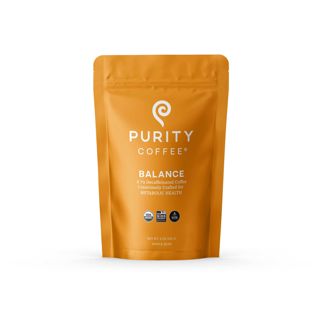 BALANCE: ⅓ Caff Whole Bean 4oz Bag BALANCE: ⅓ Caff Whole Bean 4oz Bag