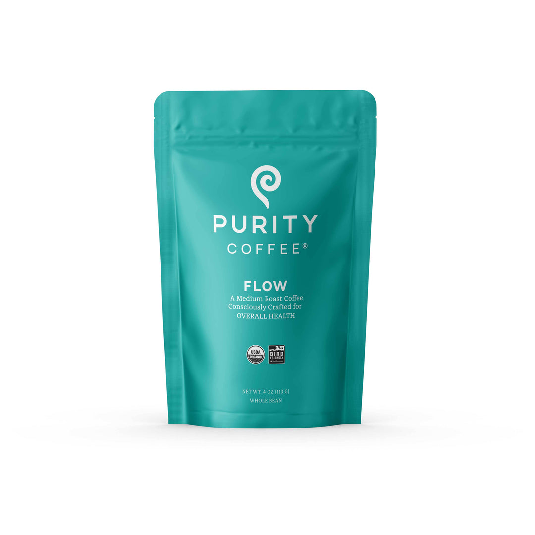 FLOW: Medium Roast Whole Bean 4oz Bag FLOW: Medium Roast Whole Bean 4oz Bag