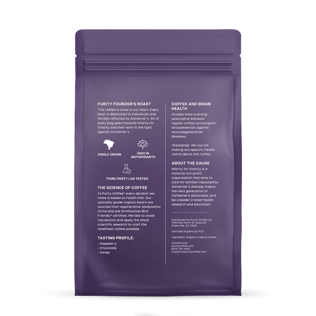 Wholesale - Founder's Roast Whole Bean Coffee: Alzheimer's Awareness 12oz 6pk Wholesale - Founder's Roast Whole Bean Coffee: Alzheimer's Awareness 12oz 6pk