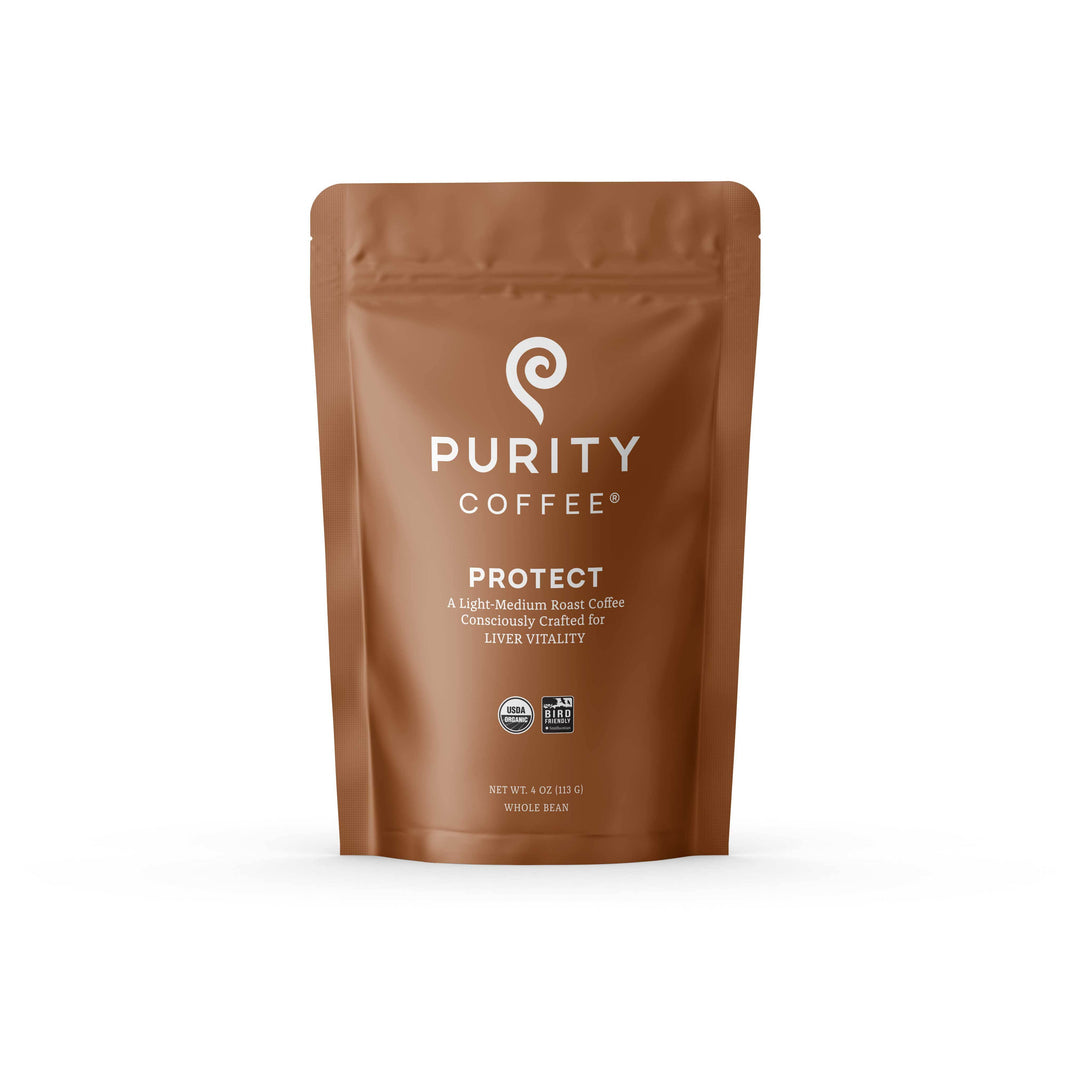 PROTECT: Light-Medium Roast Whole Bean 4oz Bag PROTECT: Light-Medium Roast Whole Bean 4oz Bag