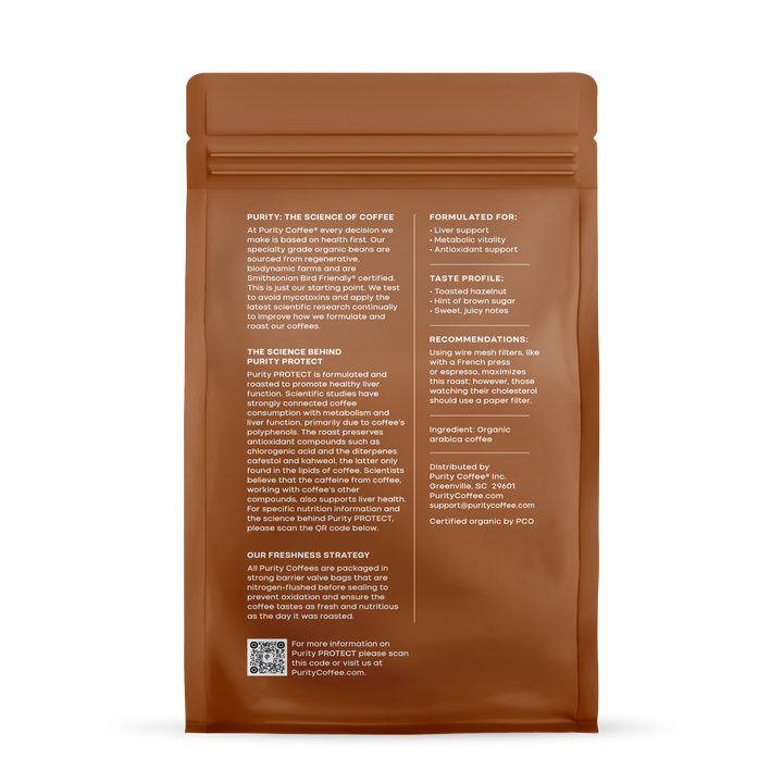 PROTECT: Light-Medium Roast Whole Bean Coffee PROTECT: Light-Medium Roast Whole Bean Coffee