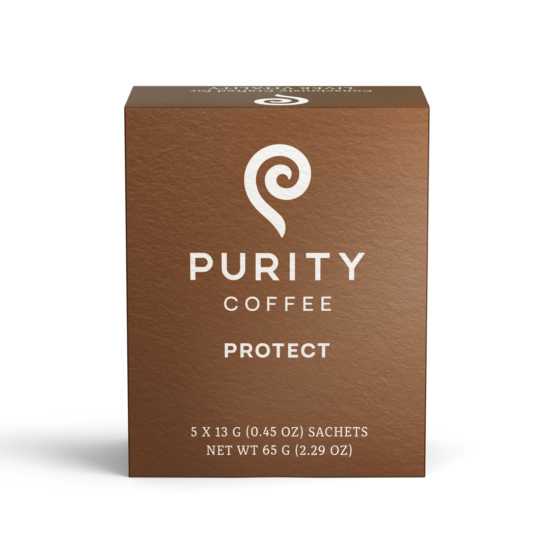 PROTECT: Light-Medium Roast Single-Serve Pocket Purity™ PROTECT: Light-Medium Roast Single-Serve Pocket Purity™
