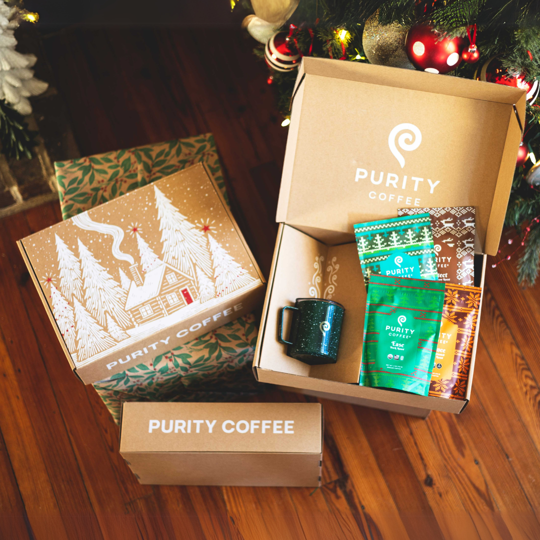 Holiday Mug & Variety Ground Coffee Bundle