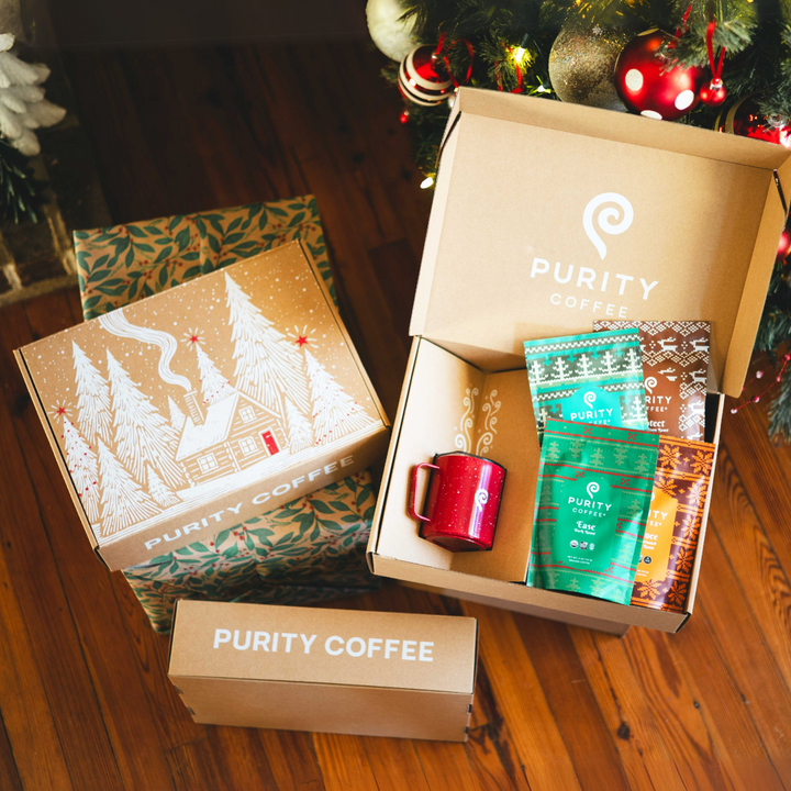 Holiday Mug & Variety Ground Coffee Bundle