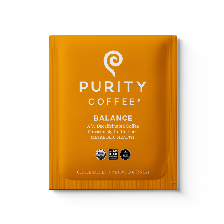 BALANCE: ²/₃ Decaf Single-Serve Pocket Purity™