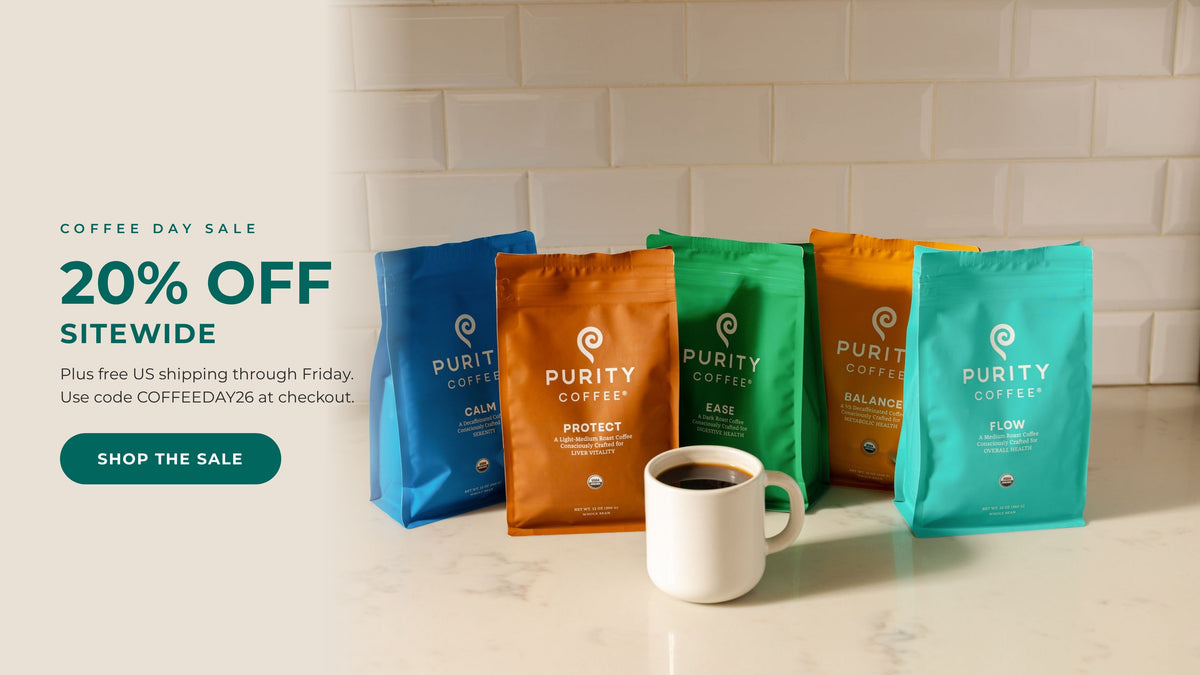 Coffee Day Sale: 20% off sitewide plus free US shipping through Friday. Use code COFFEEDAY26 at checkout.