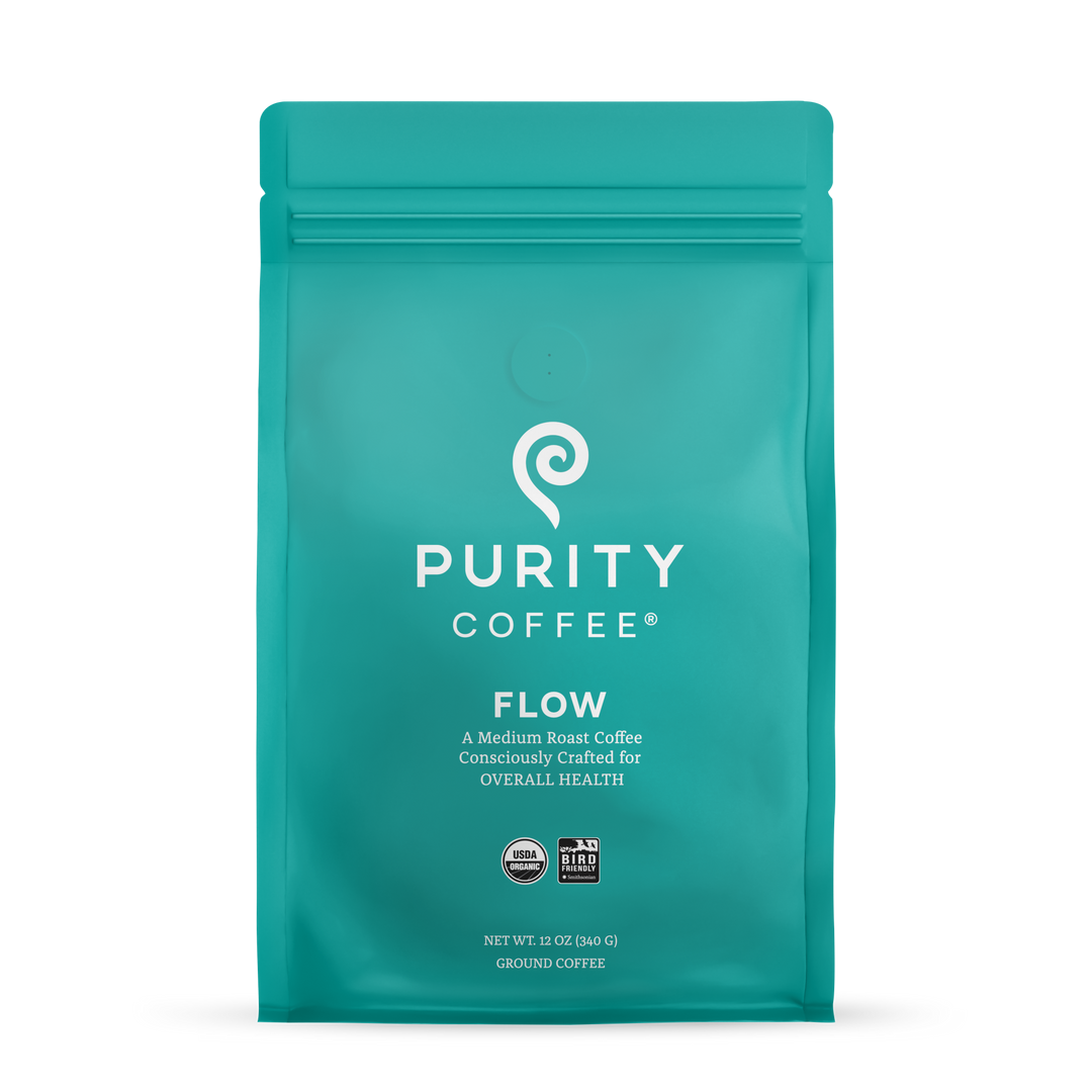 FLOW: Original Medium Roast Whole Bean Organic Coffee