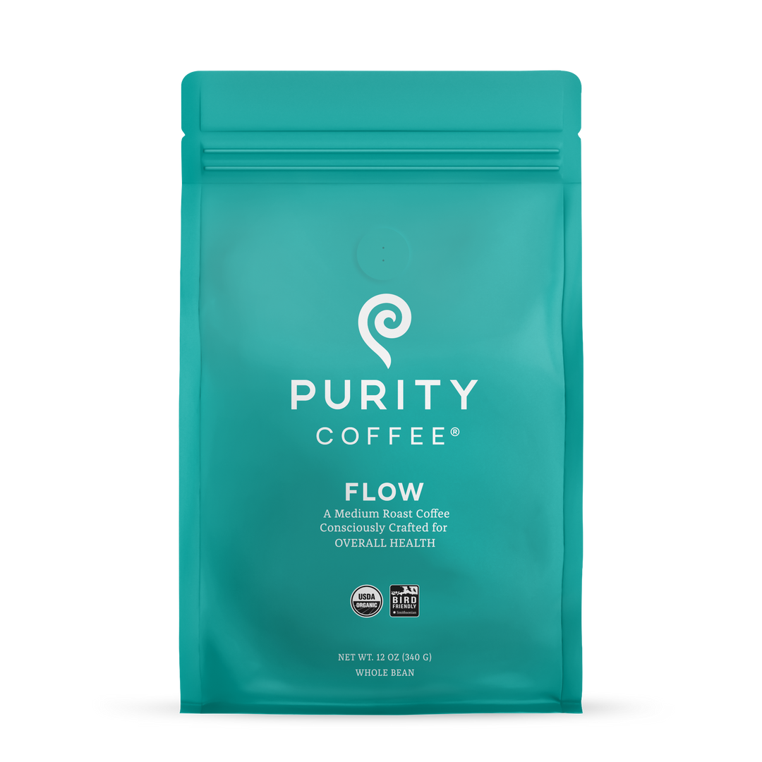 FLOW: Medium Roast Whole Bean Coffee 4-Pack