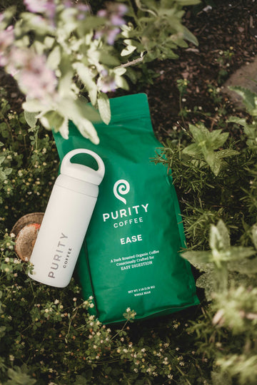 Purity Coffee Ease bag with bottle