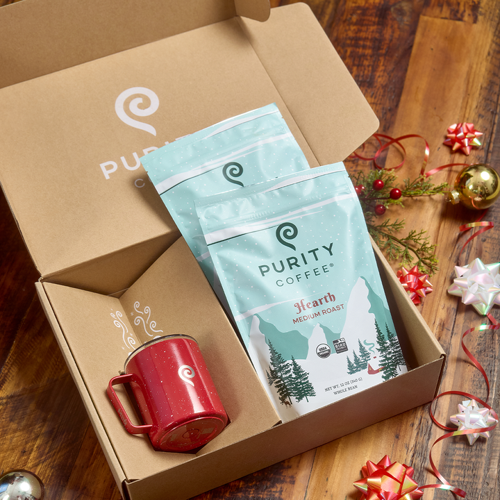 Holiday Hearth Whole Bean & Mug Bundle
